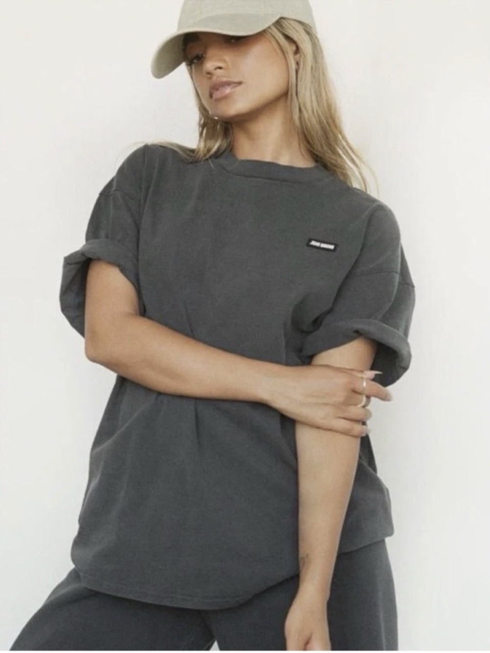 ♡ Joah Brown Oversized Logo Tee